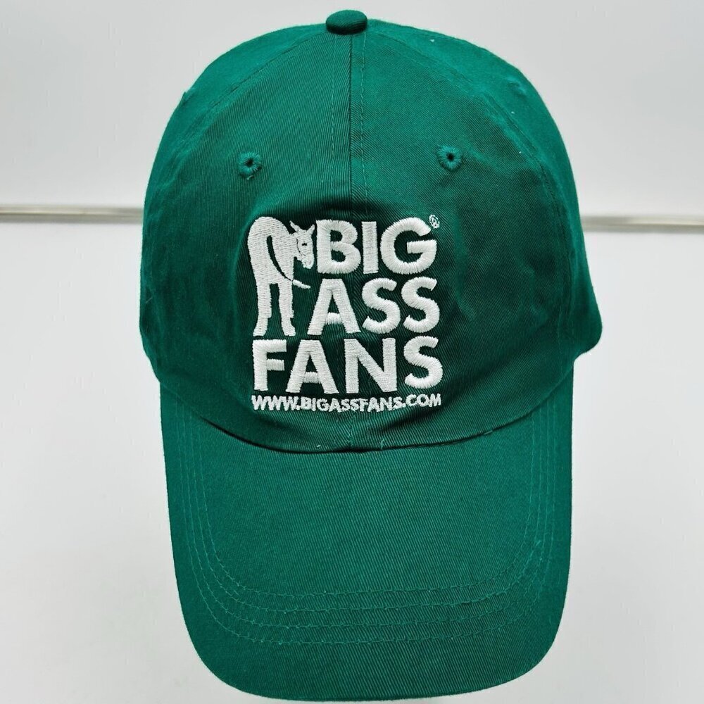 Big Ass Fans Ceiling Fans Advertisement Green Stretch Fit One Size Dad Hat